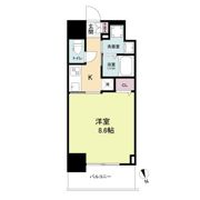 CASSIA河原町平和大通（旧：S-RESIDENCE河原町平和大通）の間取り画像