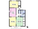 ラフォーレ影山Aの間取り画像