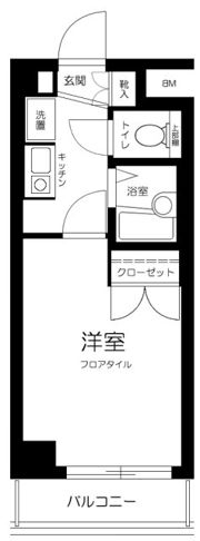 エスコート中野大和町の間取り画像