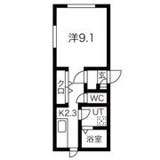 896BLDG(ハチクロビル)の間取り画像