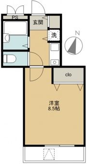 煉瓦館イーストフェイスの間取り画像