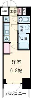 プレサンス名古屋幅下ファビュラスの間取り画像