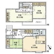 松戸新田戸建の間取り画像