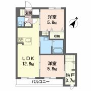 メゾンマスト川尻の間取り画像