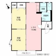 フレグランス常磐 B棟の間取り画像
