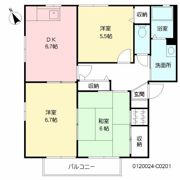 サンヒルズ C棟の間取り画像