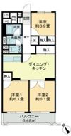ヴェルドミール大和田の間取り画像