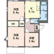 ジュネス 栗原の間取り画像