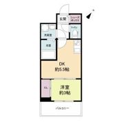 セレニテ神戸元町クレアの間取り画像