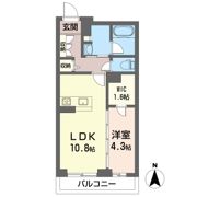 フォンターナ 鈴谷の間取り画像
