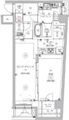 GENOVIA北池袋skygardenの間取り画像