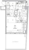 GENOVIA北池袋skygardenの間取り画像