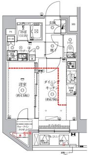 GENOVIA北池袋skygardenの間取り画像