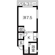 コーポラス芝の間取り画像