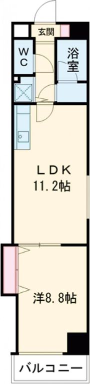 グローバル畑江の間取り画像