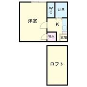 ランドマーク大街道3の間取り画像