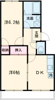 オレンジタウンB棟の間取り画像