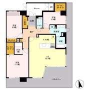 ロイヤルパークス若葉台の間取り画像