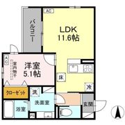 (仮称)D-ROOM蒲町東の間取り画像