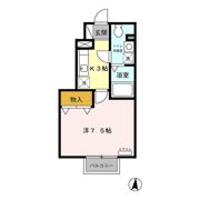 メゾン・アスティオスの間取り画像