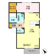 ヘリオスの間取り画像