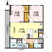 エリシアガーデンの間取り画像