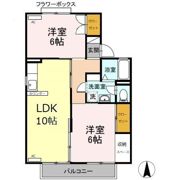 セジュールエイト Bの間取り画像