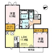 サンライズイン今宿の間取り画像
