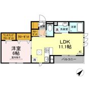 メゾン ド セレニテの間取り画像