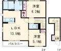 エルスールBの間取り画像