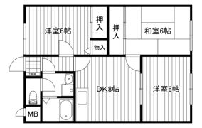 第7森本ビルの間取り画像