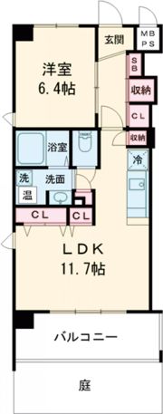 アンシャンテ総持寺の間取り画像