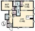 リラフォートiの間取り画像