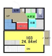 グランピア一ノ割の間取り画像