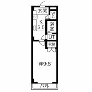 ポレール梅林の間取り画像