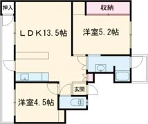 大蔵谷住宅の間取り画像