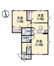 ベルブランシュの間取り画像