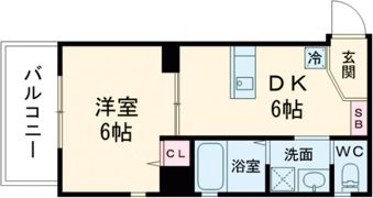 サンシャイン東雲の間取り画像