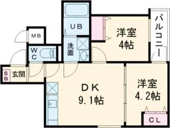 GRAND ARIAの間取り画像