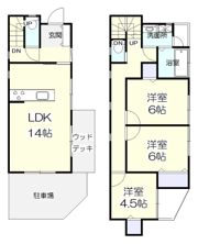 平塚市片岡戸建の間取り画像
