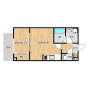 ジーメゾン春日部千間の間取り画像