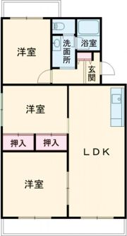 グレイス六番館の間取り画像