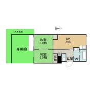 リビエール川北の間取り画像