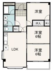 ハイレジデンスK A棟の間取り画像