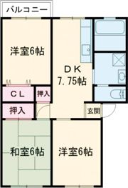 コーポ21の間取り画像