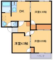 グランドール除ケBの間取り画像