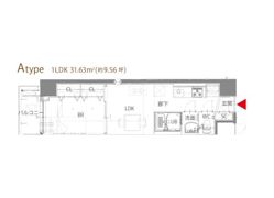 RESPIRE与野（レスピールヨノ）の間取り画像