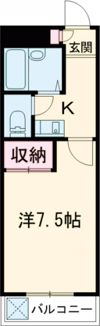 サニーエル白山の間取り画像