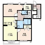 シャーメゾン仲道の間取り画像