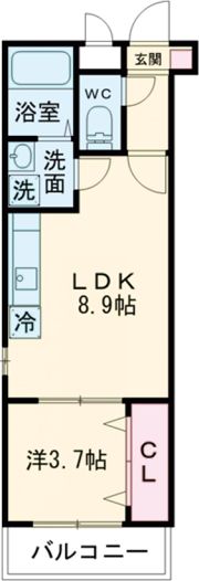 大旺スクエアの間取り画像